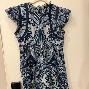 SEA NEW YORK Exclusive Mini Flutter Sleeve Dress